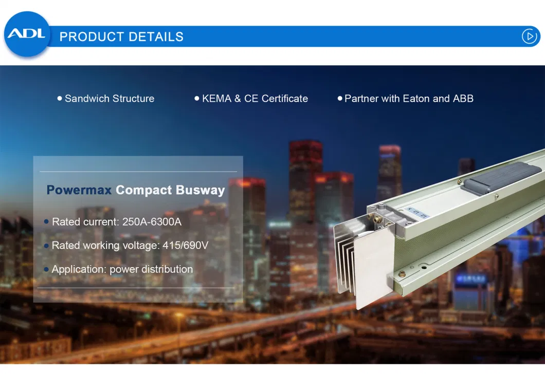 Adl Powermax Low Voltage Sandwich Copper Bus Duct